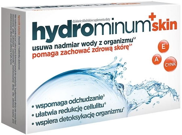 Aflofarm Hydrominum +skin x30 tabletek