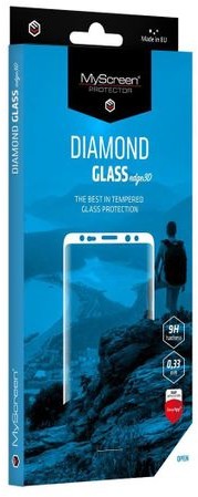 MYSCREEN Szkło DIAMOND GLASS edge3D Black Huawei P50 Pro