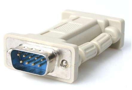 StarTech DB9 RS232 Serial Null-Modem Adapter M/F NM9MF