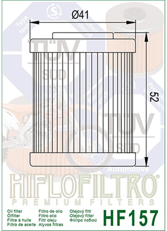 Hiflo Hiflo Filtro HF 157