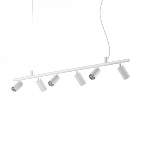 Ideal Lux Lampa wisząca Dynamite 231433 nowoczesna lampa w kolorze białym