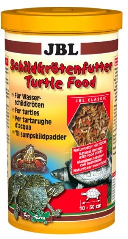 JBL Wyściółka główna dla żółwia wodnego 10 - 50 cm, naturalna podszewka z pałeczkami, karma żółwia, 1 L 7036400