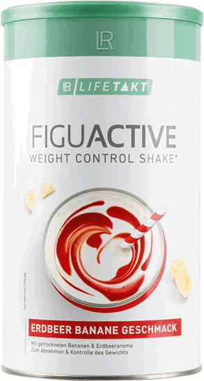 LR Lifetakt Figu Active Shake o smaku truskawka banan 80201