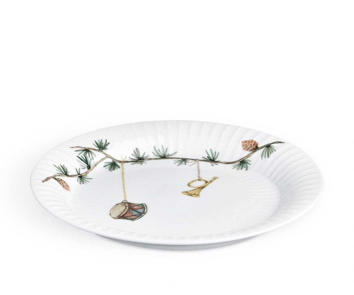 Kähler Kähler HAMMERSHI CHRISTMAS Talerz Świąteczny 19 cm 693202