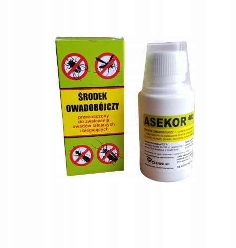 Oprysk na muchy i owady Asekor, 100ml koncentrat