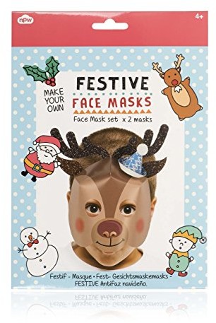 NPW np27310 Festive dzieki własne renifer/Snowman maska NP27310