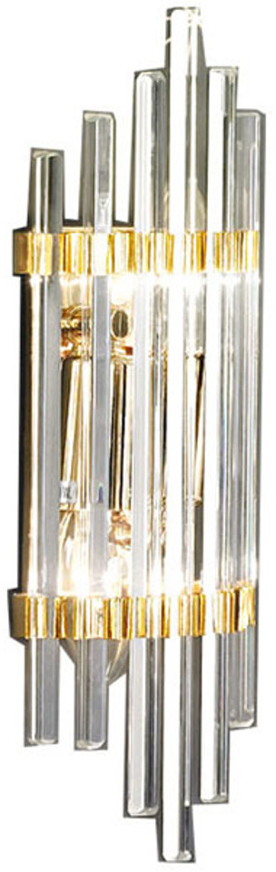 Kolarz AUSTROLUX BY Lampa ścienna Ontario, wysokość 31 cm, złota