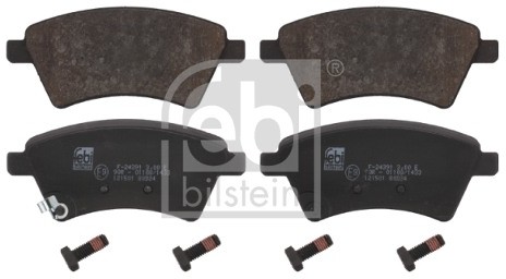 FEBI Zestaw klocków hamulcowych, hamulce tarczowe FEBI 16658
