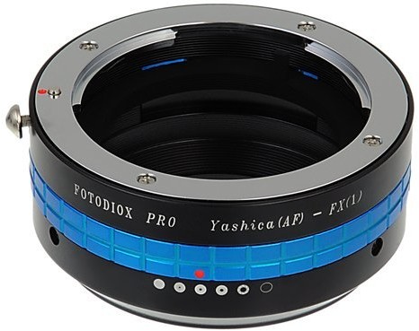 Fotodiox Pro Lens Mount Adapter, Yashica AF Lens to Fujifilm X-Series Mirrorless Cameras wyszukiwania AS X-Pro1, X-E1, X-M1 and X-A1 YashicaAF-FujiX-Pro