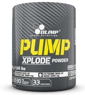 Olimp Pump Xplode Powder 300g Bez kofeiny