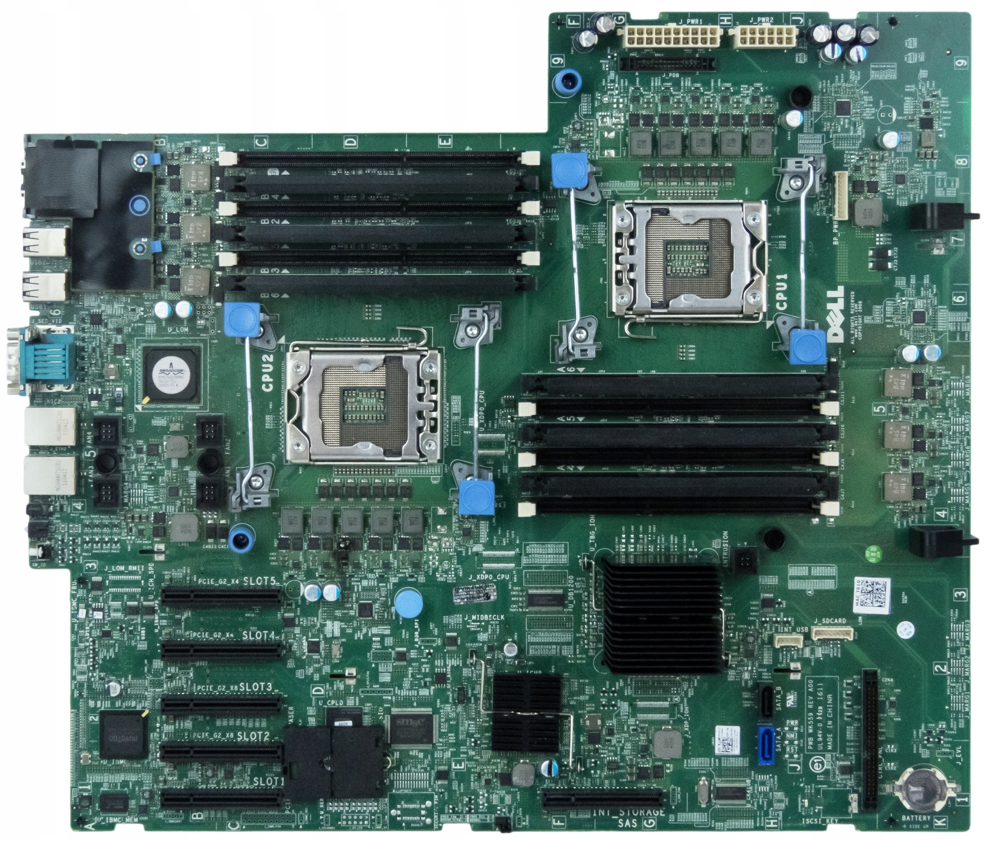 Dell 09CGW2 2x s.1366 DDR3 Poweredge T610