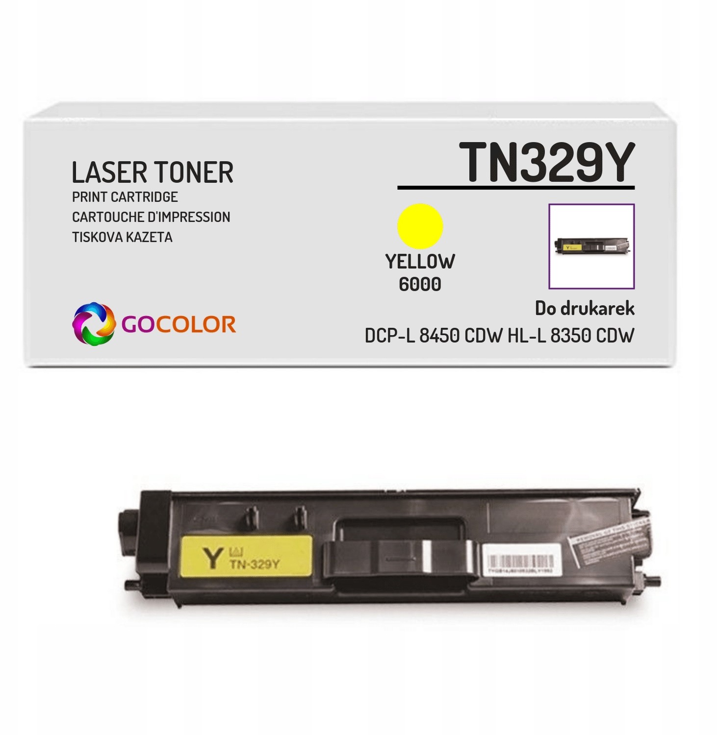 Zamienny z Brother toner TN-329Y Mfc-l 8850 Cdw