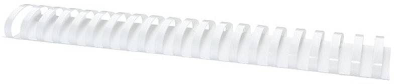 PBS Connect Polska Connect, plastikowe grzbiety do bindowania, 51 mm, białe, 50 sztuk