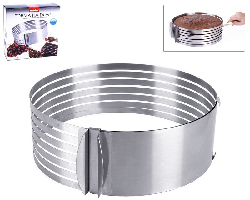 Orion Forma regulowana okrągła do krojenia ciasta 122262