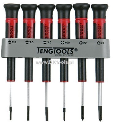 TENG TOOLS Wkrętaki precyzyjne 6 szt 68940105 MDM706-P1