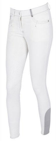 Covalliero damskie Basic Plus rozmiar spodnie do jazdy konnej, białe, 40 3210053.0