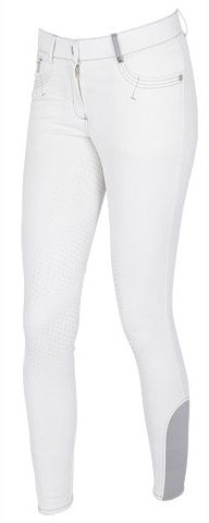Covalliero damskie Basic Plus rozmiar spodnie do jazdy konnej, białe, 42 3210054.0