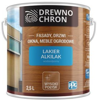 Domalux Lakier do drewna Drewnochron Alkilak 2.5 l bezbarwny