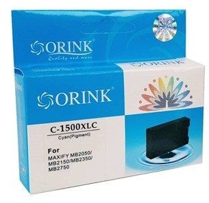 ORINK Tusz PGI1500XLC do drukarek Canon Maxify / MB2050 / MB2350 | Cyan | 13ml. orink_9193B001-OR