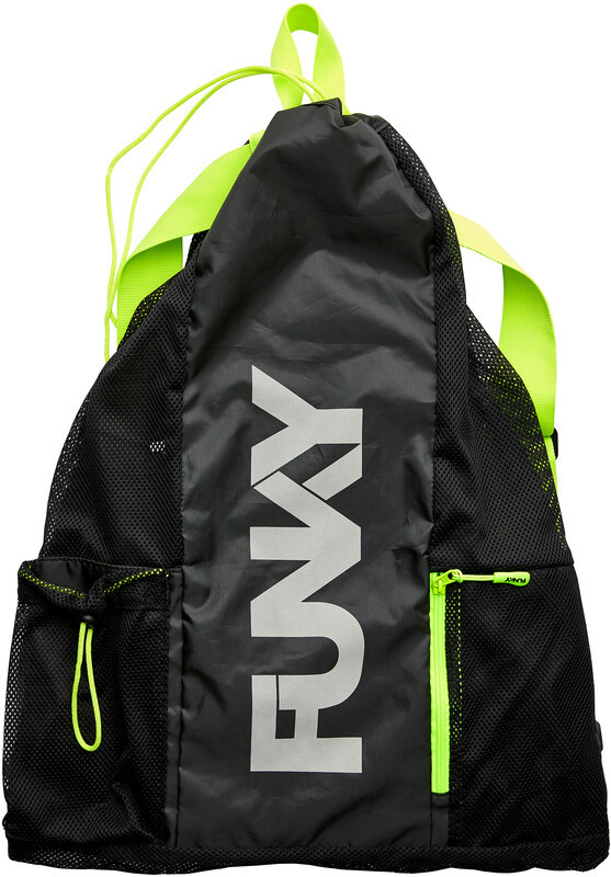 Funky Trunks Funky Trunks Gear Up Mesh Backpack, kolorowy  2021 Plecaki i torby pływackie FYG011N01582-OSFA