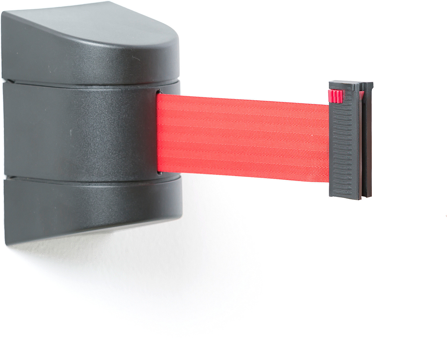 AJ Taśmowy system wygradzający 9000 mm czarny czerwona taśma 312463