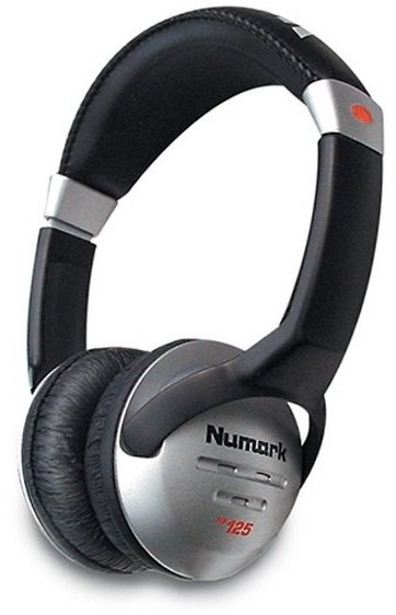 Numark HF-125 czarno-srebrne