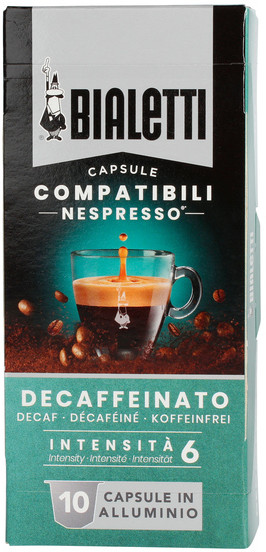 Bialetti Nespresso Decaf 10 Kapsułek 096080353