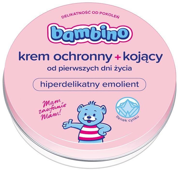 Bambino Krem ochronny + kojący od pierwszych dni życia 150ml 93917-uniw