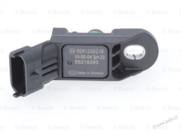 BOSCH Czujnik ciśnienia w kolektorze dolotowym 0 261 230 216 DS-S3 0261230216