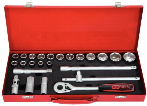 KS Tools 917.4024 1/2 cala Classic zestaw kluczy nasadowych, 24-częściowy 4042146237205