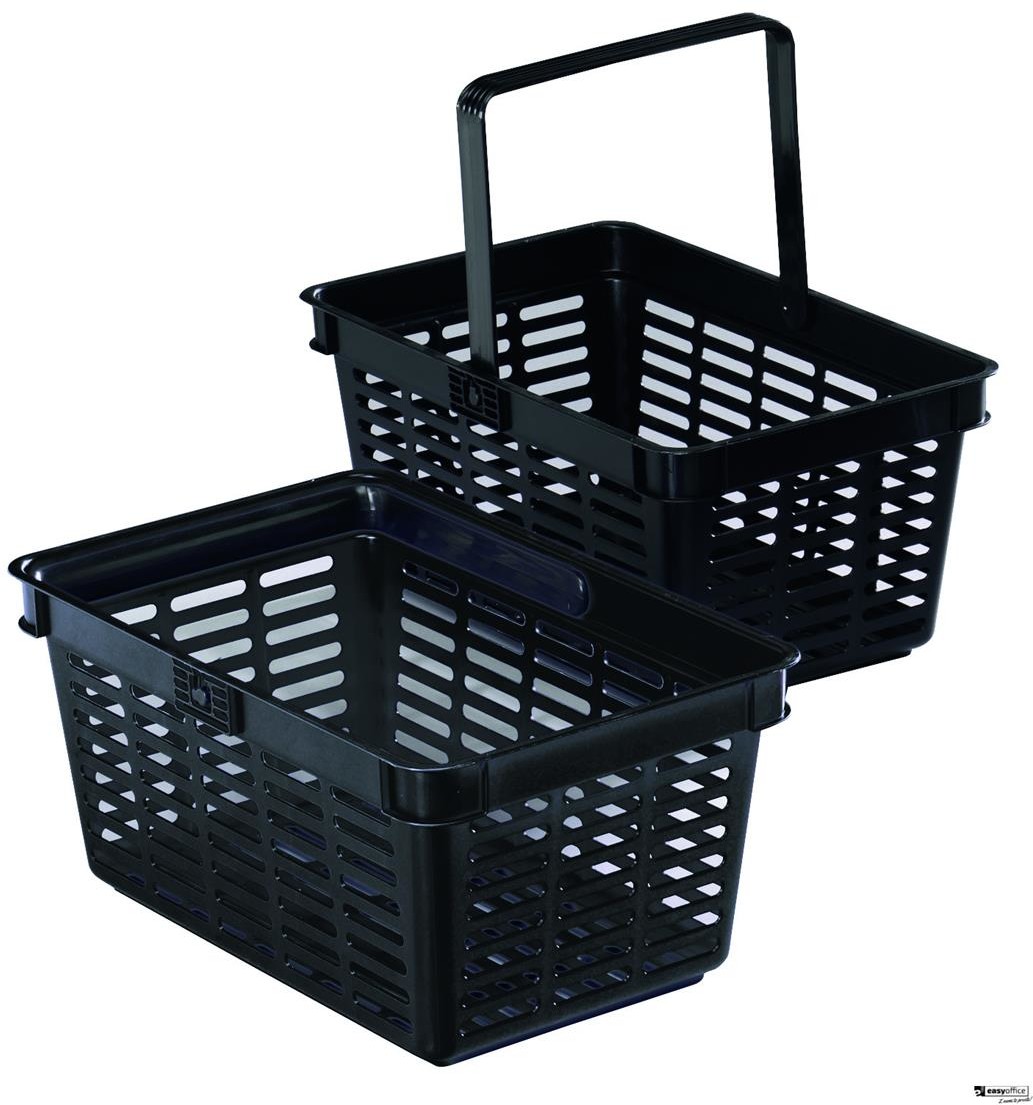 Durable SHOPPING BASKET 19, koszyk na zakupy, czarny 1801565060