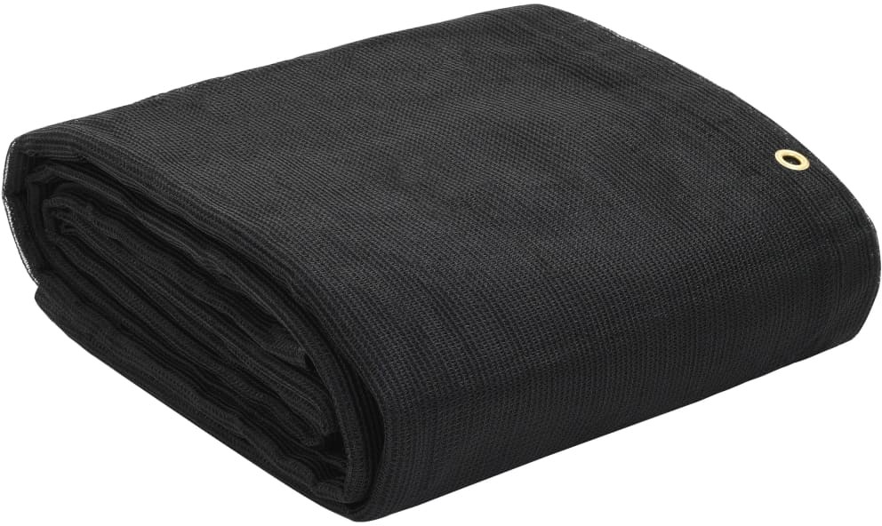 vidaXL Siatka na kontener, HDPE, 3,5x7 m, czarna vidaXL