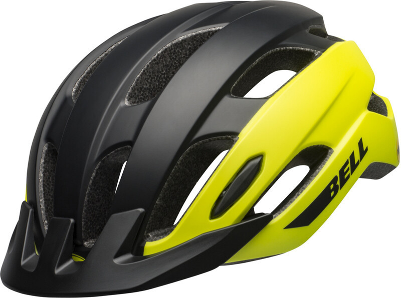 Bell Trace MIPS Kask, czarny/żółty 50-57cm 2022 Kaski miejskie i trekkingowe 210251-006