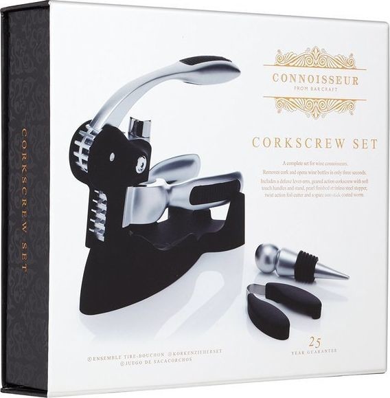 Kitchen Craft KitchenCraft Zestaw do wina elementów 5 Gift Boxed KCBCCON3 uniwersalny twm_946424