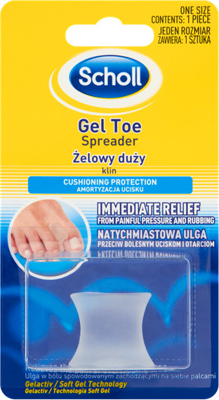 Scholl Producent niezdefiniowany Gelactiv Żelowy duży klin między palce