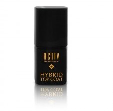 ActiveShop TOP COAT - LAKIER HYBRYDOWY UV-LED WYKAŃCZAJĄCY NABŁYSZCZAJĄCY 15ml TOP COAT