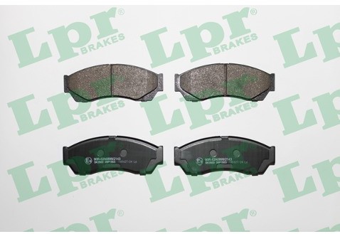 LPR GROUP Zestaw klocków hamulcowych, hamulce tarczowe GROUP 05P1553