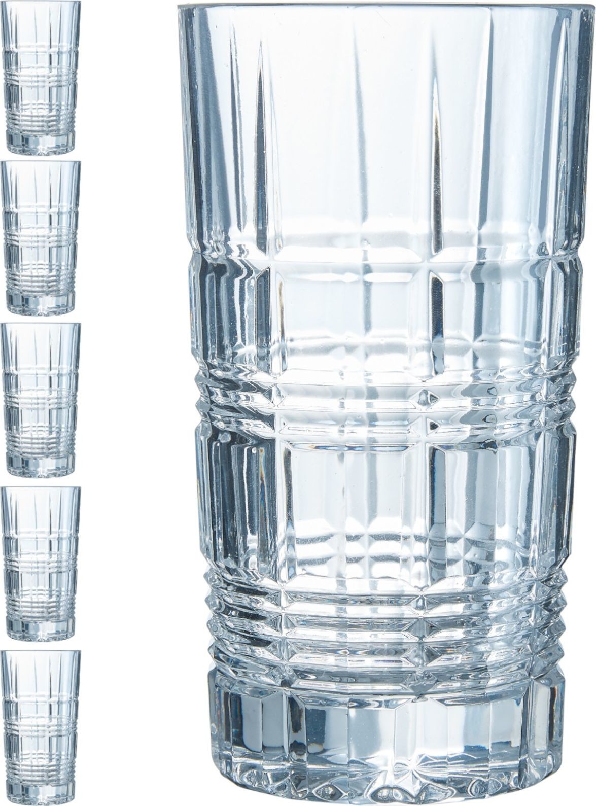 Arcoroc Szklanka wysoka BRIXTON 450 ml zestaw 6 szt Hendi P9411 Szklanka wysoka BRIXTON 450 ml zestaw 6 szt Hendi P9411 P9411