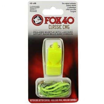 Fox Gwizdek sędziowski 40 CMG Official Classic żółty 9603-1308