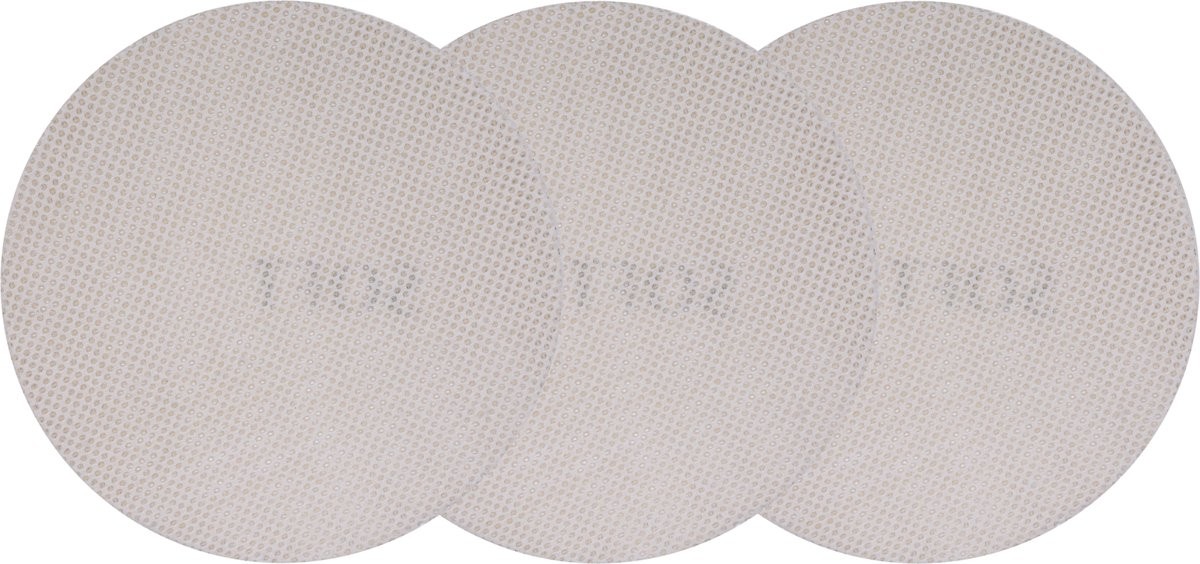 Yato Siatka ścierna krążek dysk ścierny SOFT P100 o średnicy 225mm 3 szt do szlifierki