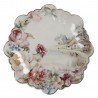 Clayre & Eef Porcelanowy Talerz w Kwiaty Clayre & Eef 6CE1350