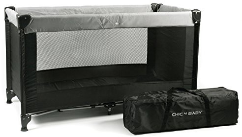 CHIC 4 BABY Chic 4 Baby 345 90 łóżeczko turystyczne Basic, czarna
