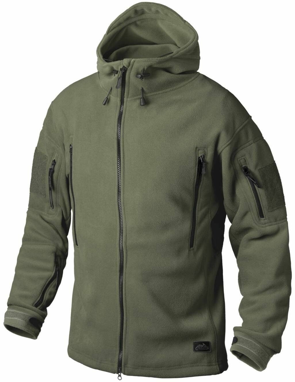 Helikon tex Bluza PATRIOT - Double Fleece - Olive Green - XS (BL-PAT-HF-02-B02) HE.BL-PAT-HF-02-B02