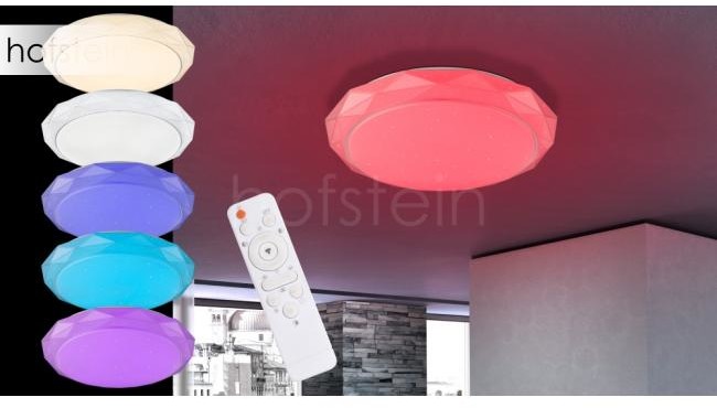 Globo Lighting Oświetlenie Andi Lampa Sufitowa LED Biały, 2-punktowe 48304