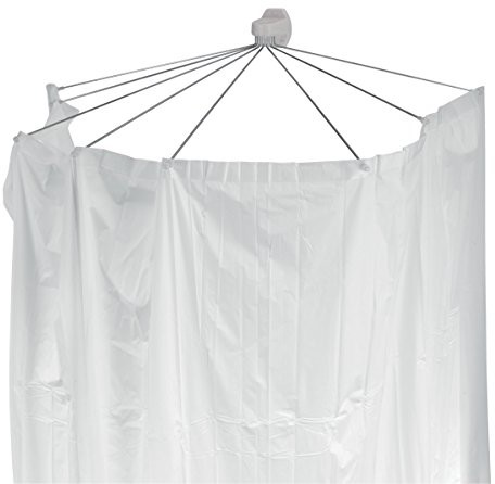 Spirella Ombrella White 1004441 parasol prysznicowy z zasłoną, szer. x wys.: 200 cm x 170 cm 10.04441
