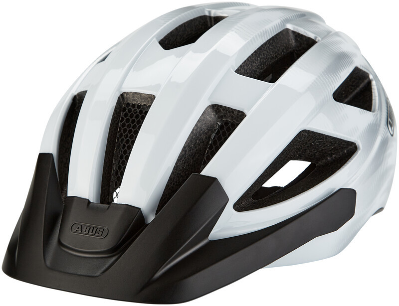 Abus Macator Kask, white/silver L | 58-62cm 2021 Kaski szosowe 87234