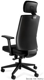 Unique Fotel ergonomiczny SHELL Czarny KB02-1H