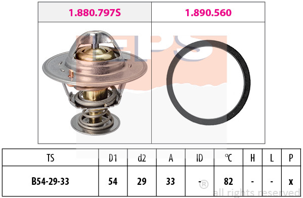 EPS TERMOSTAT CAPTIVA ANTARA 1.880.797