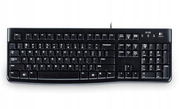 Logitech Klawiatura Przewodowa K120