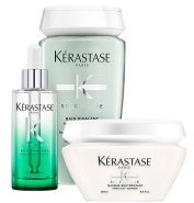 Kerastase Specifique zestaw odświeżający szampon + maska + serum 250ml + 200ml + 90ml
